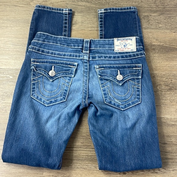 True Religion Women’s Low Rise Skinny WFPLS Natural Fit Jeans, size 26 - Picture 10 of 13